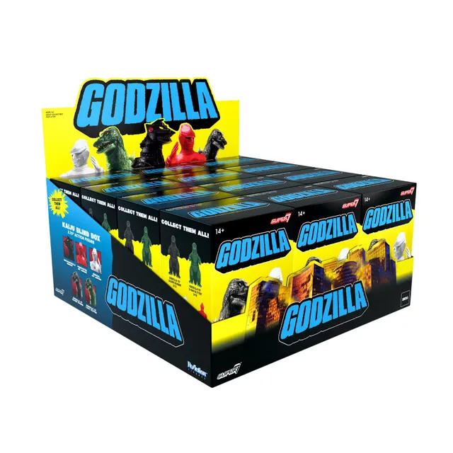 Super7 Toho ReAction Kaiju Godzilla blind box surpriza