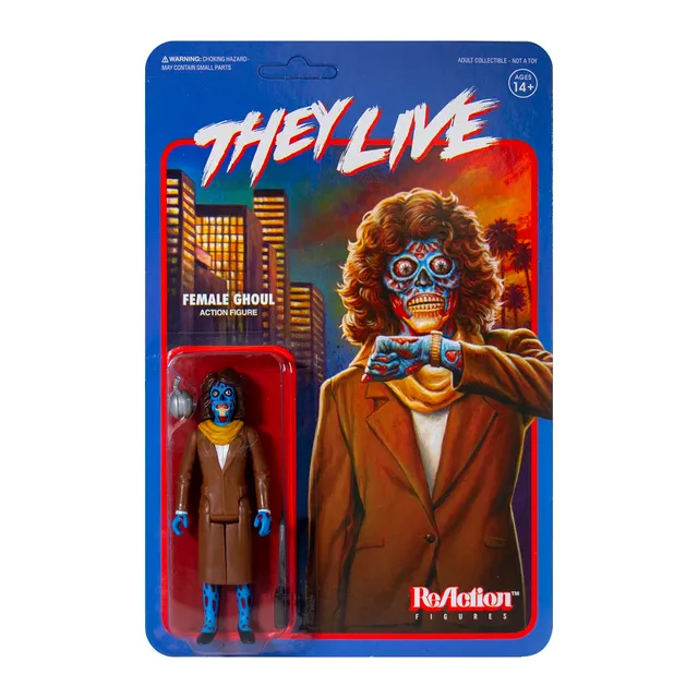 Super7 They Live Female Ghoul figurina cu accesorii