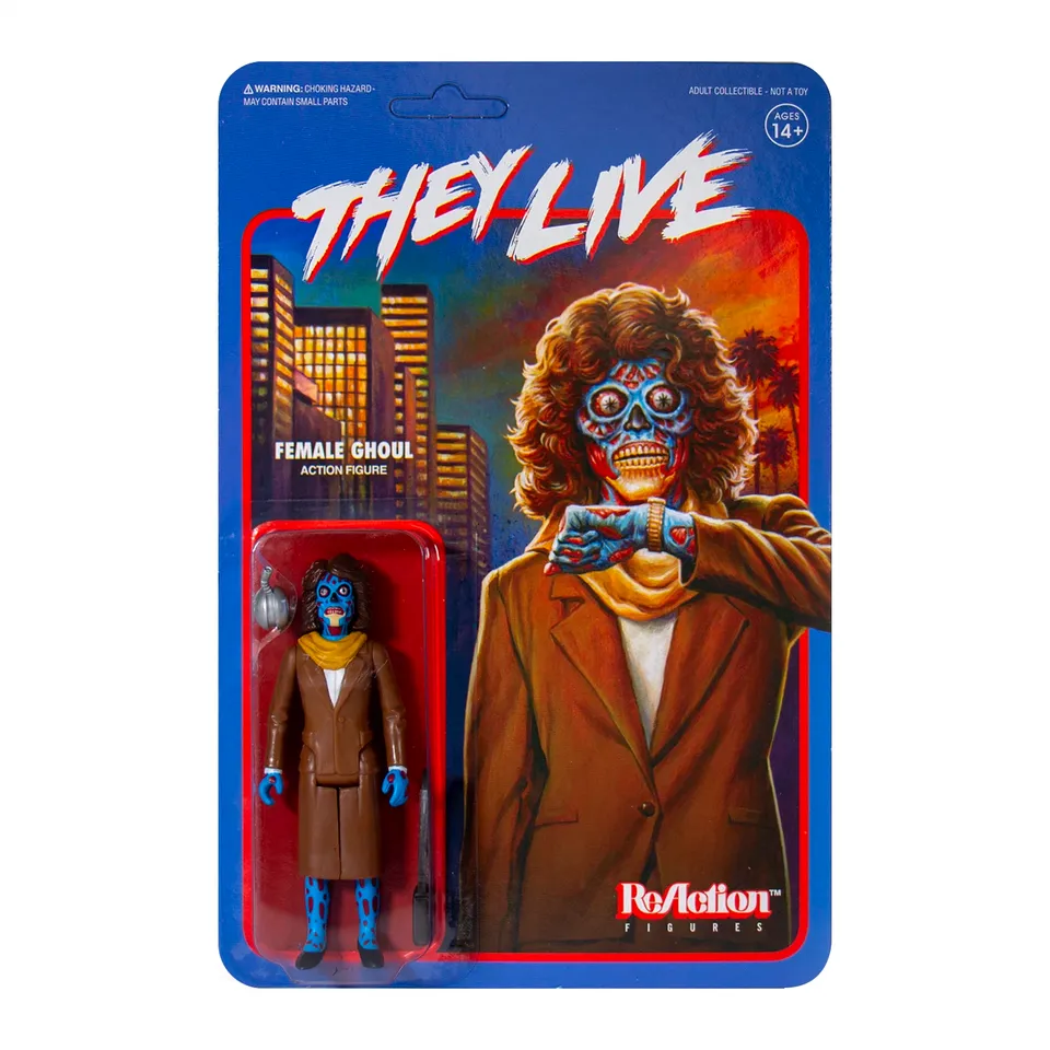 Super7 They Live Female Ghoul figurina cu accesorii