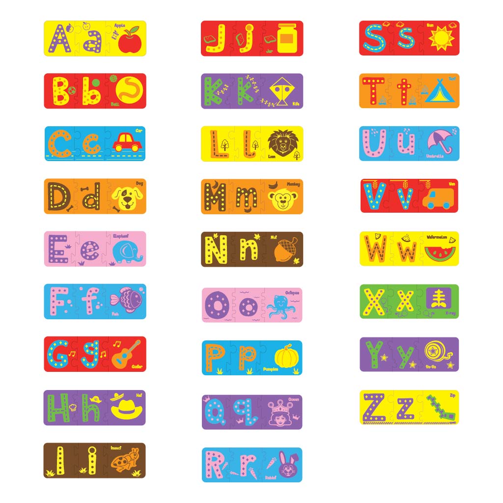 Imagimake Alpha Puzzle educativ litere 3+ ani
