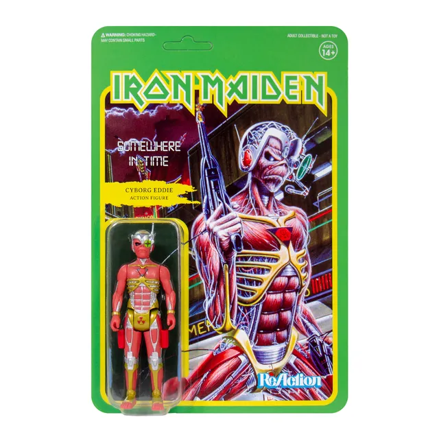 Super7 ReAction Iron Maiden Somewhere in Time figurina 9,5 cm
