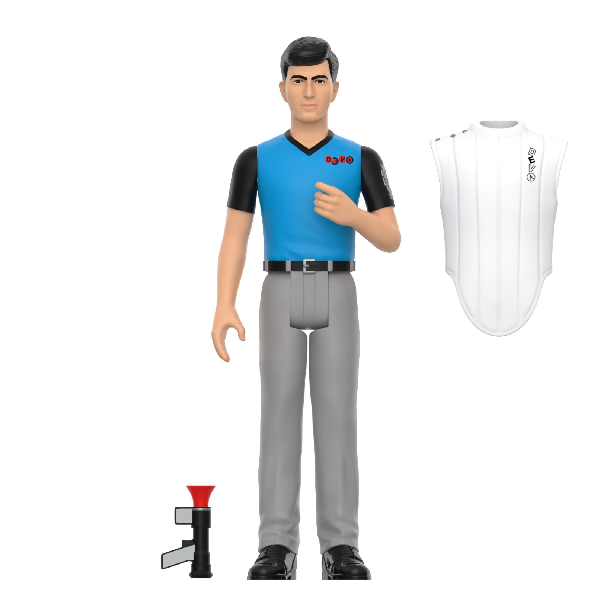 Super7 Devo ReAction Gerald Casale figurina 9,5 cm