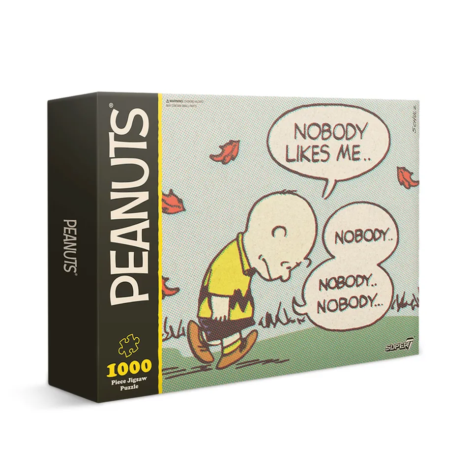 Super7 Peanuts Sad Charlie Brown puzzle 1000 piese