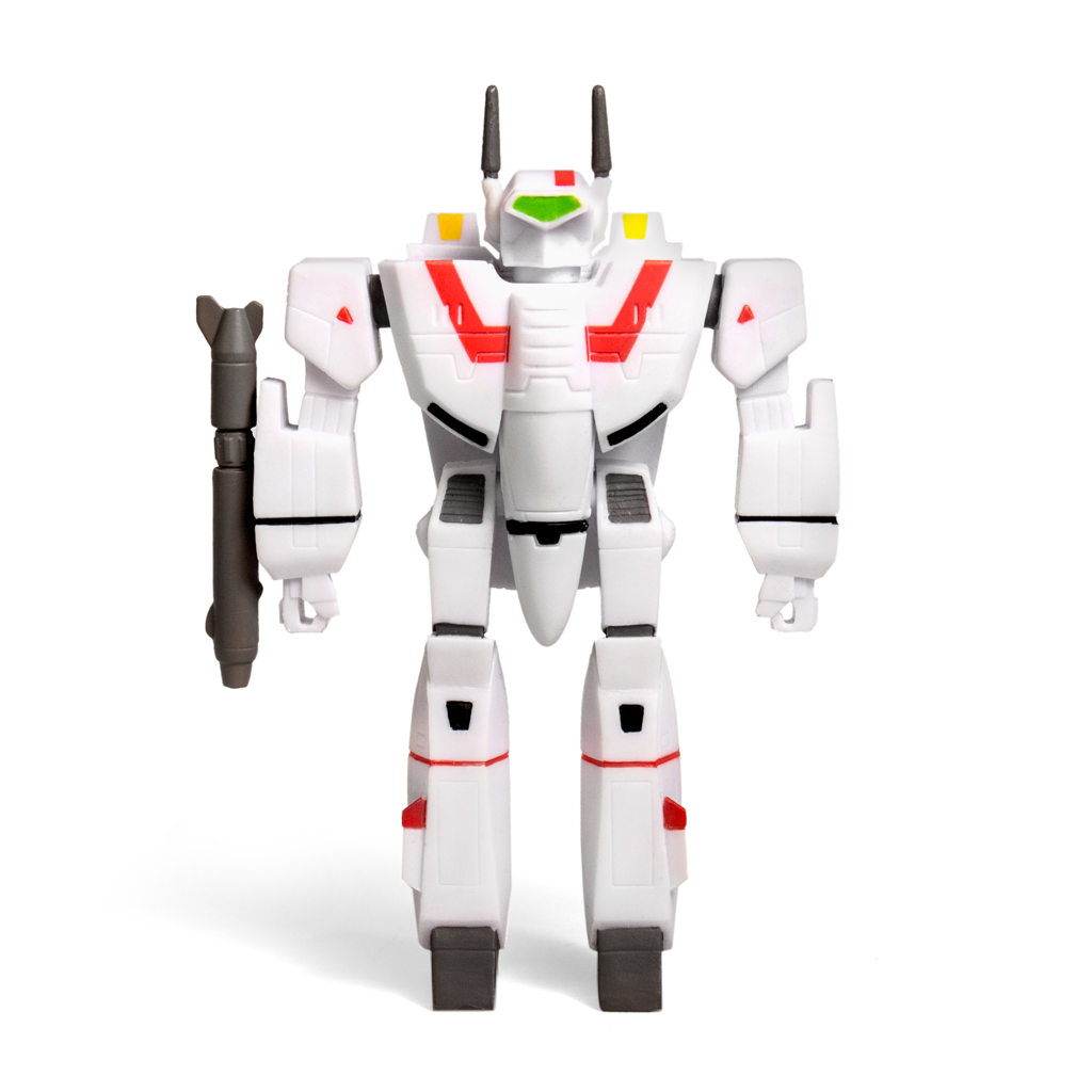 Super7 Robotech ReAction Valkyrie VF-1J figurina 9,5 cm articulata