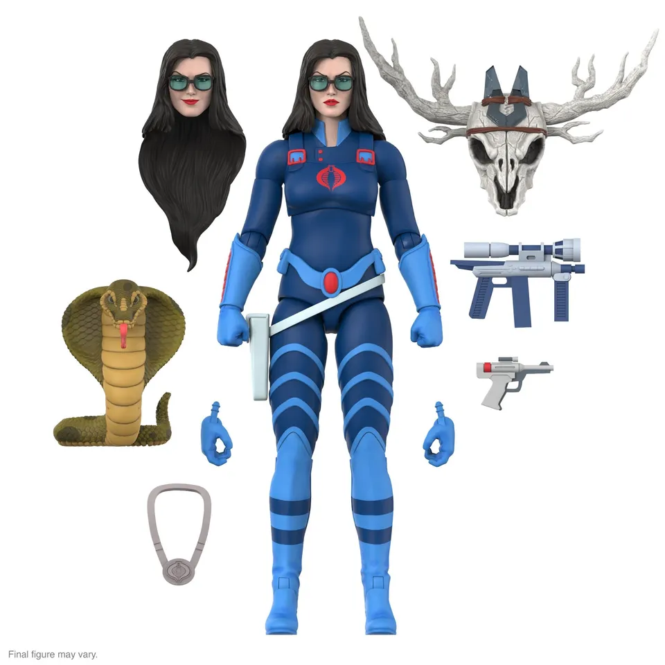 Super7 Ultimates Baroness figurina 18cm albastru inchis