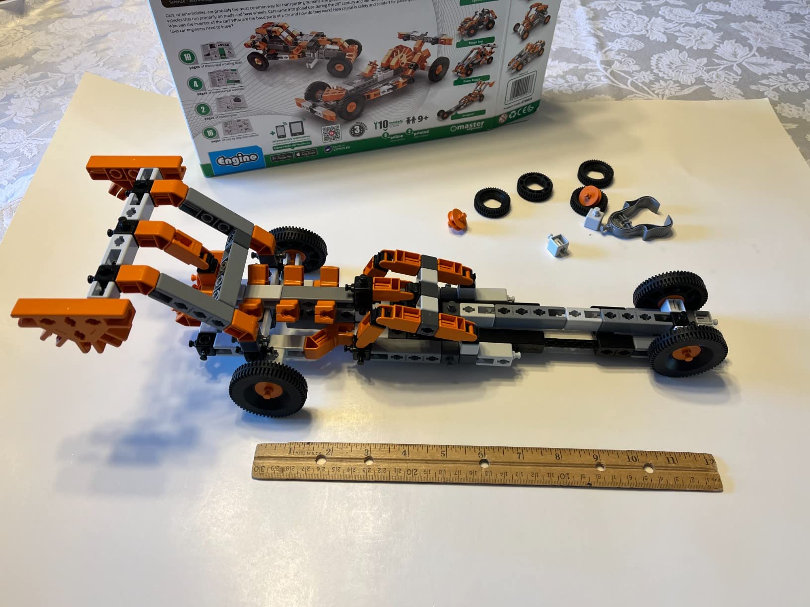 Engino Discovering STEM How Cars Work set constructie 10 masinute