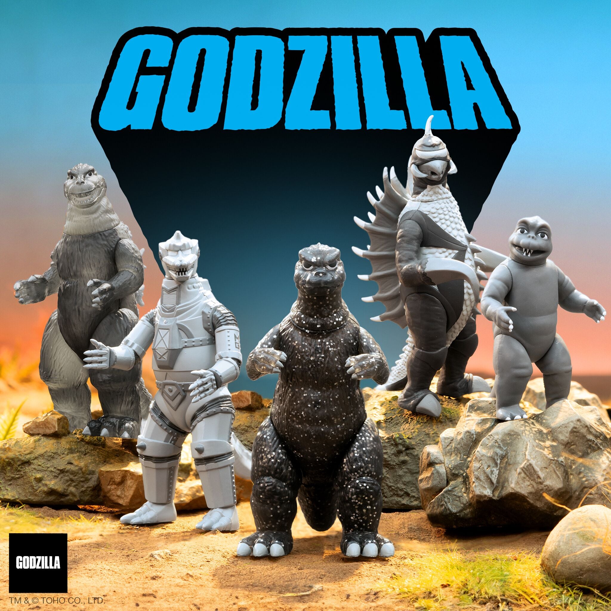 Super7 Toho Blind Box Wave 03 Silver Screen figurina oarba