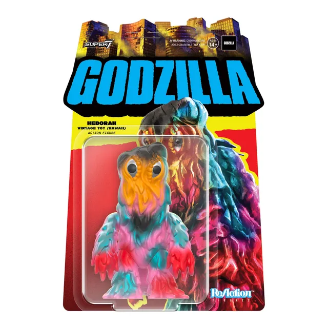 Super7 Toho ReAction Hedorah Hawaii figurina articulata 9cm