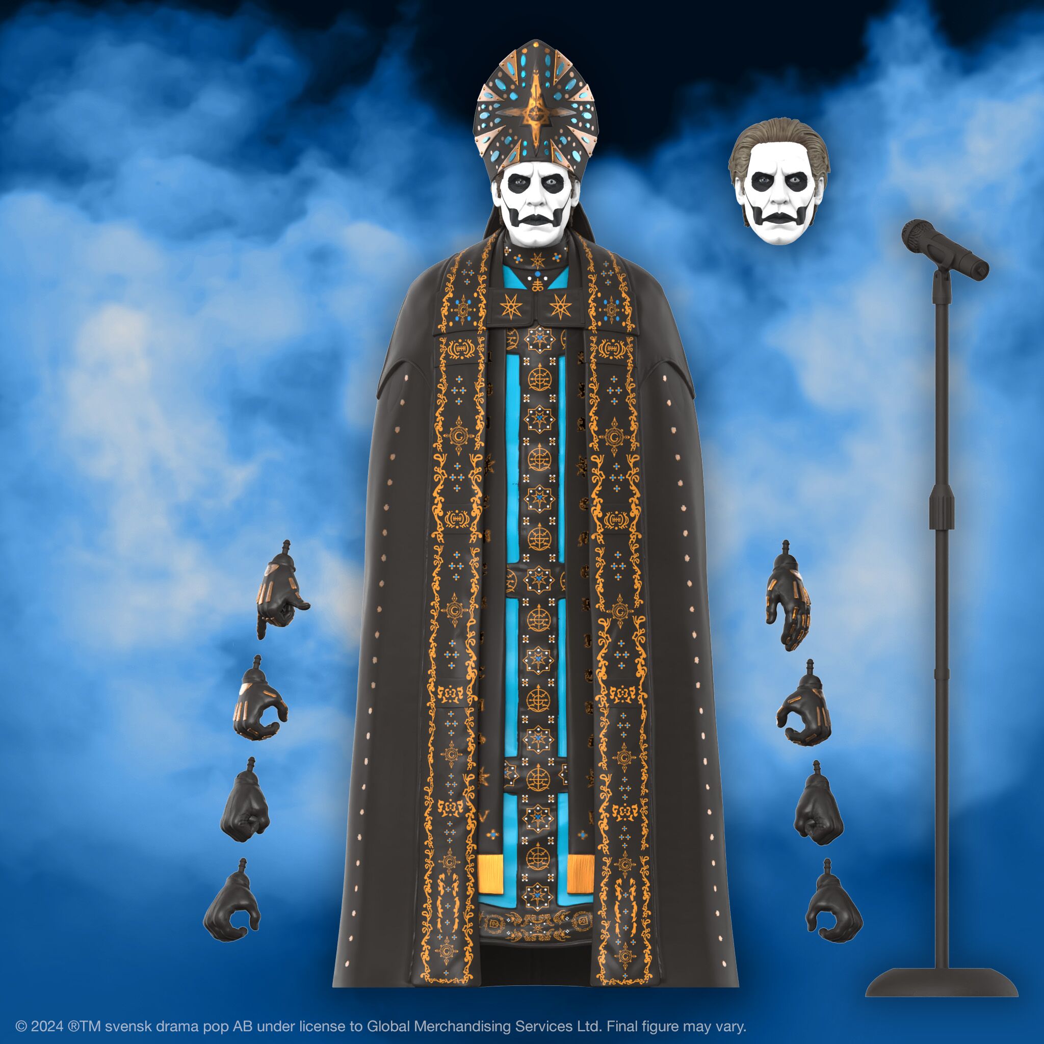 Super7 Ghost Ultimates Papa Emeritus IV figurină 18 cm