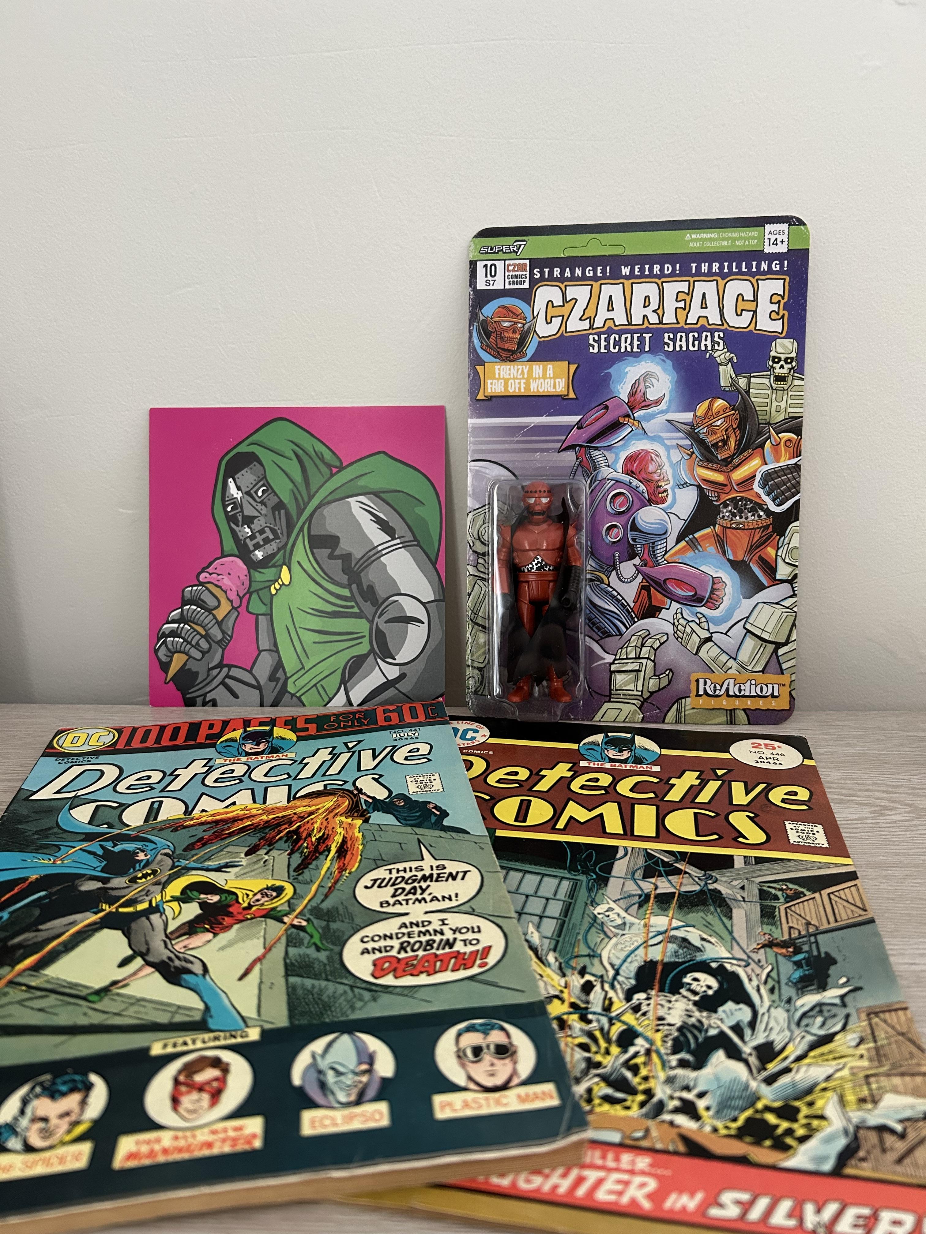 Super7 Czarface Orange Black figurină ReAction Wave 11