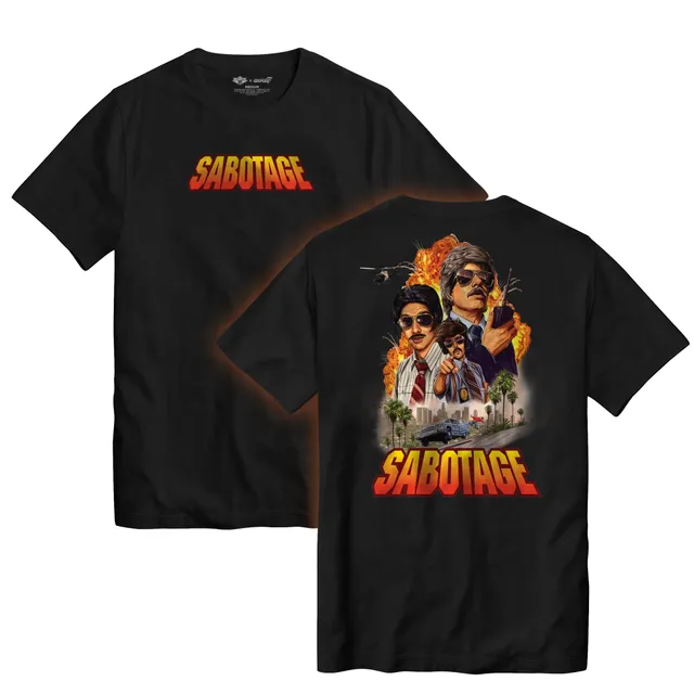 Super7 Beastie Boys Sabotage tricou negru bumbac