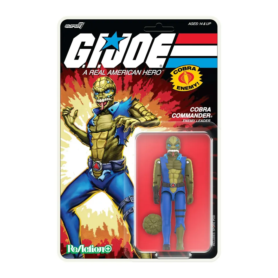 Super7 G.I. Joe Cobra Commander figurina Once a Man