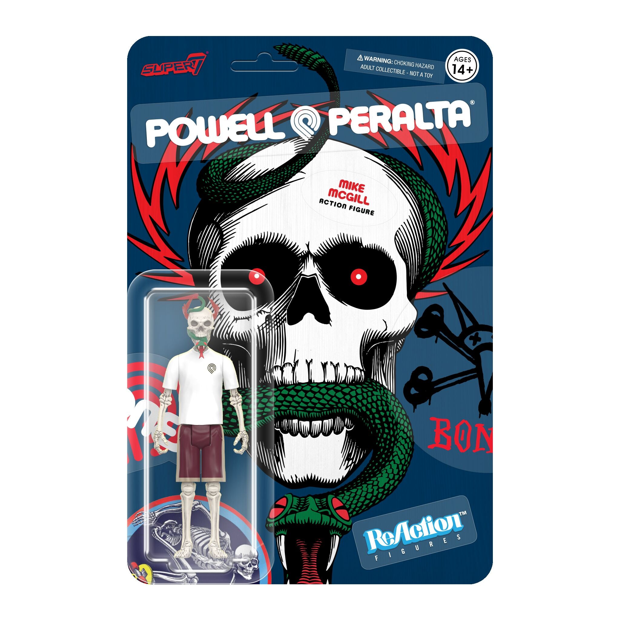 Super7 Powell-Peralta Wave 5 set 4 figurine skate