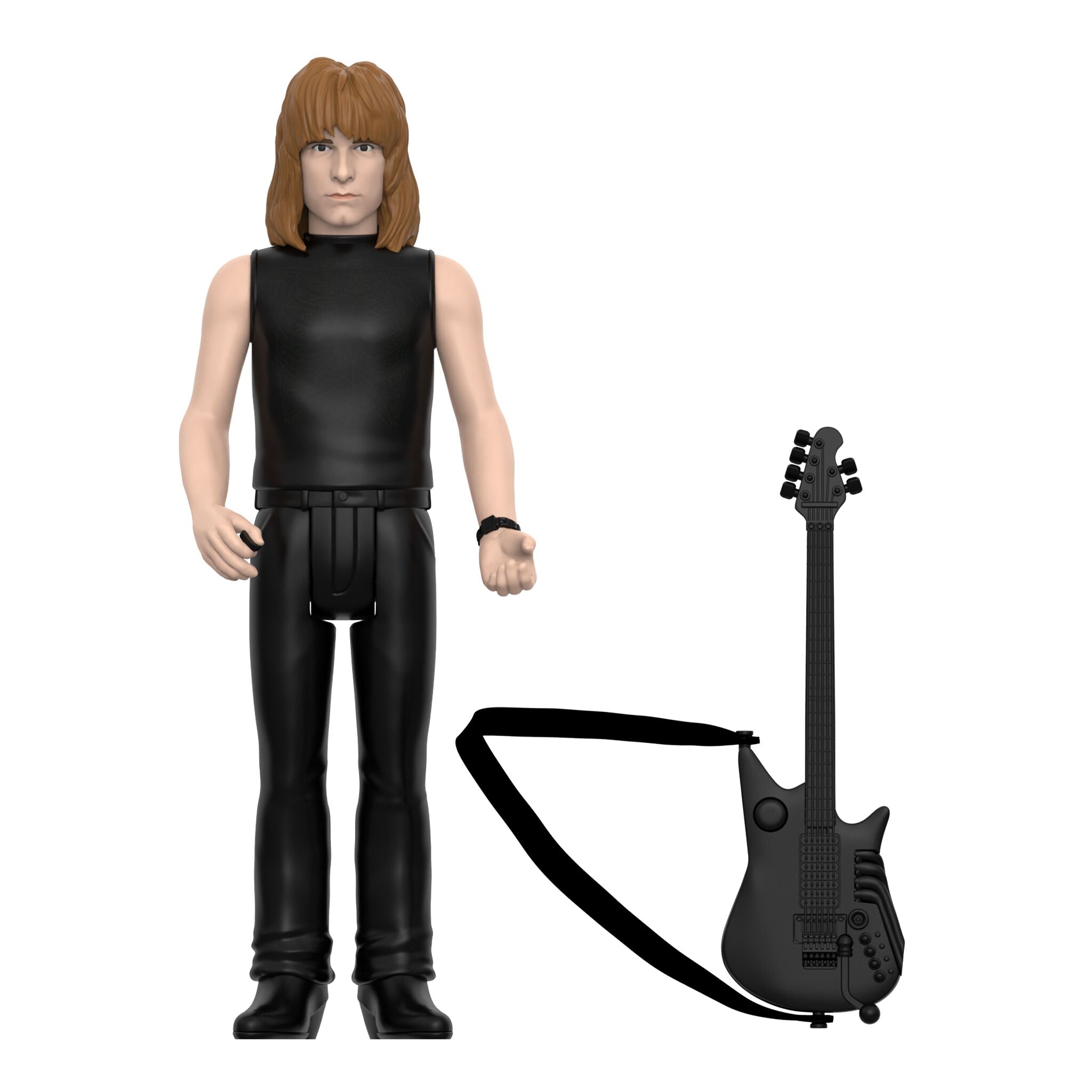 Super7 ReAction Nigel Tufnel None More Black figurina chitara