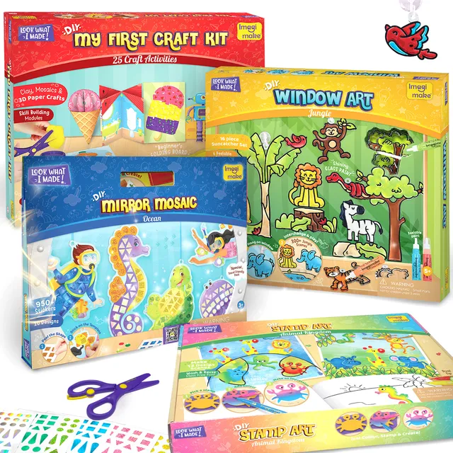 Imagimake Toddler Fun Combo Pack set creatie 4 kituri 3 ani+