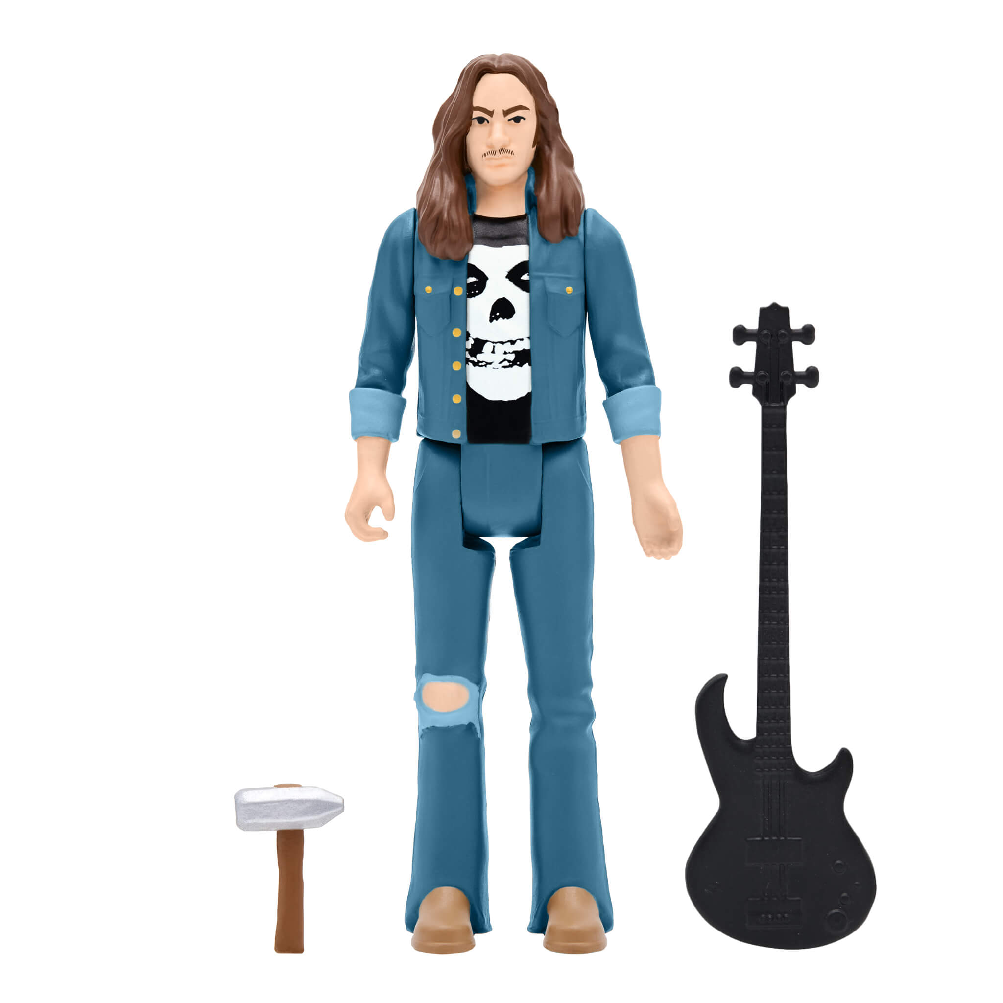 ReAction Cliff Burton Wave 01 figurina 9,5 cm cu bas
