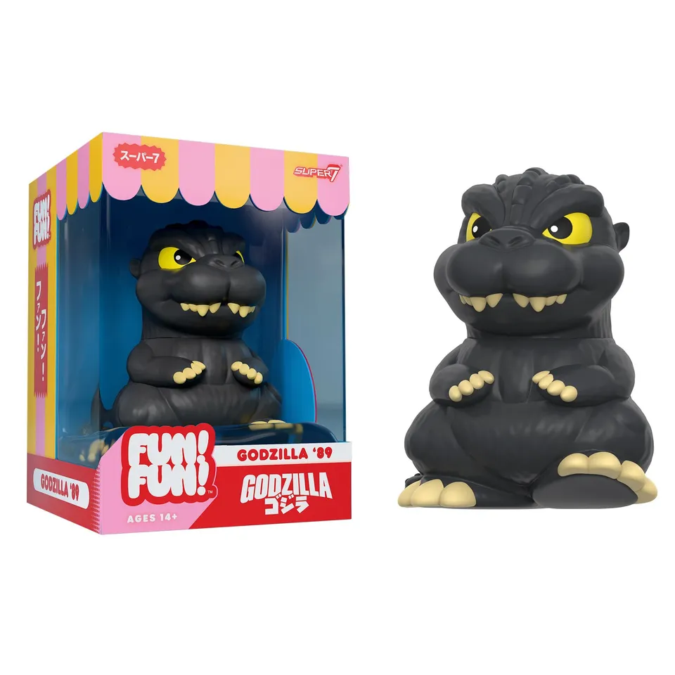 Super7 Toho FUN FUN Godzilla '89 figurina vinil 12,7 cm