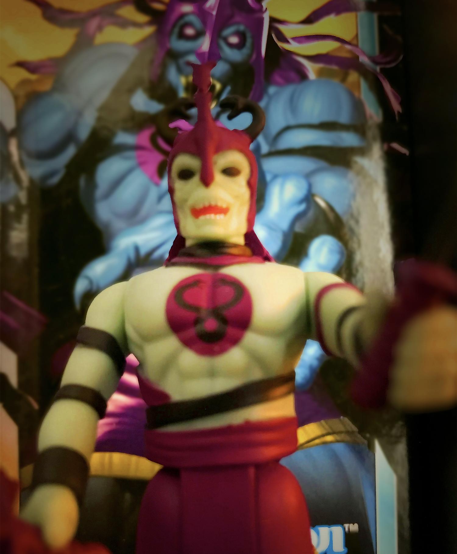 Super7 ReAction Mumm-Ra Evil Mutant figurina mov