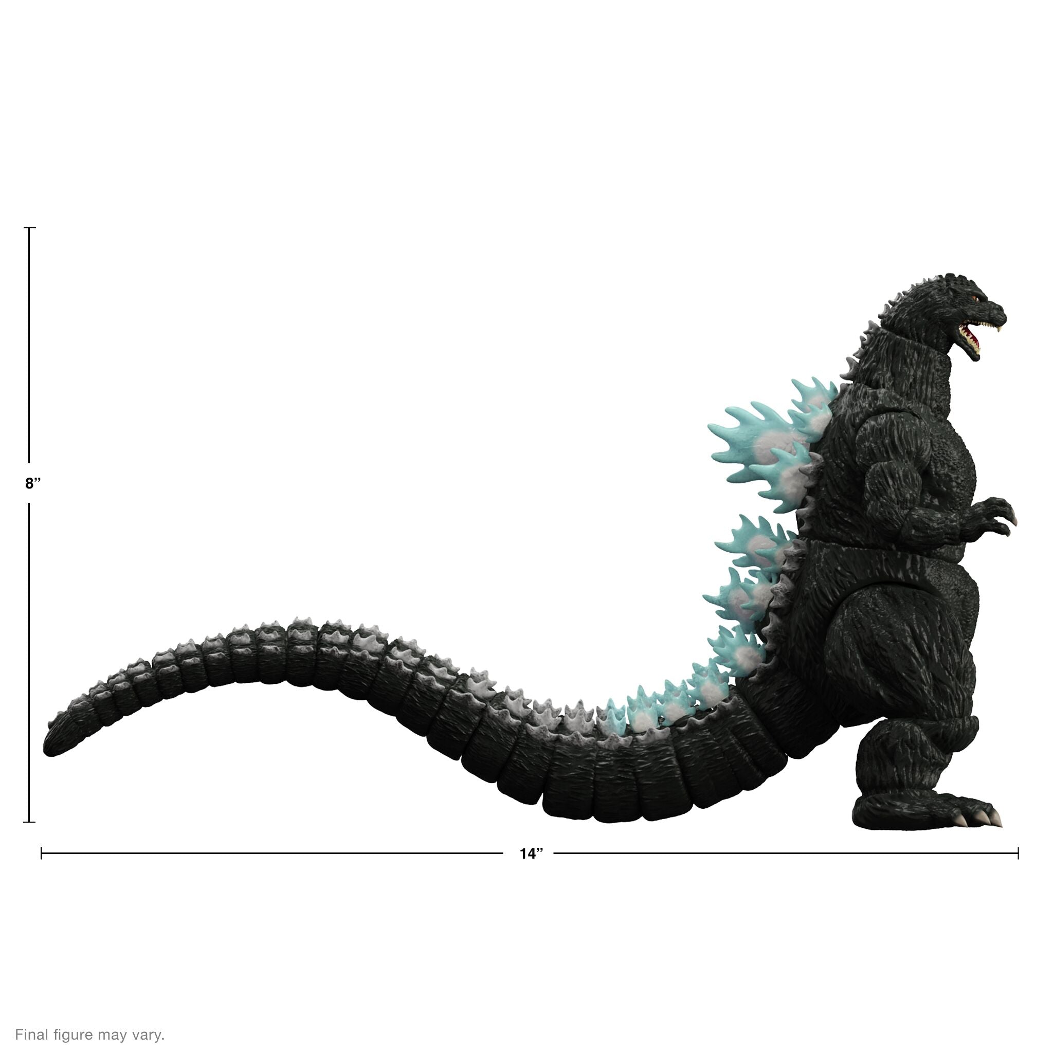 Super7 Toho ULTIMATES Heat Ray Godzilla 1989 figurina 18 cm