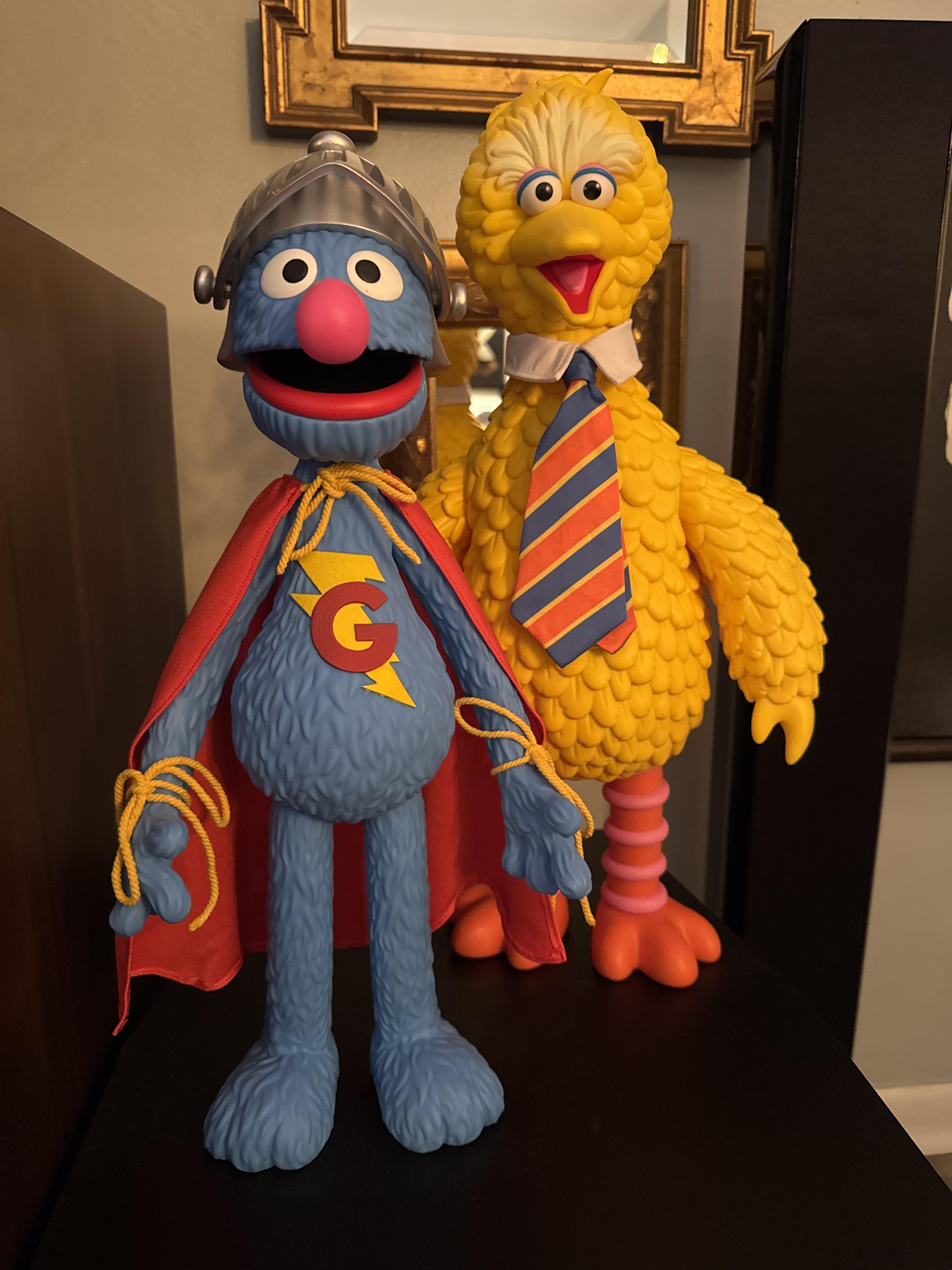 Super7 Sesame Street SuperSize Big Bird figurina vinil 49 cm