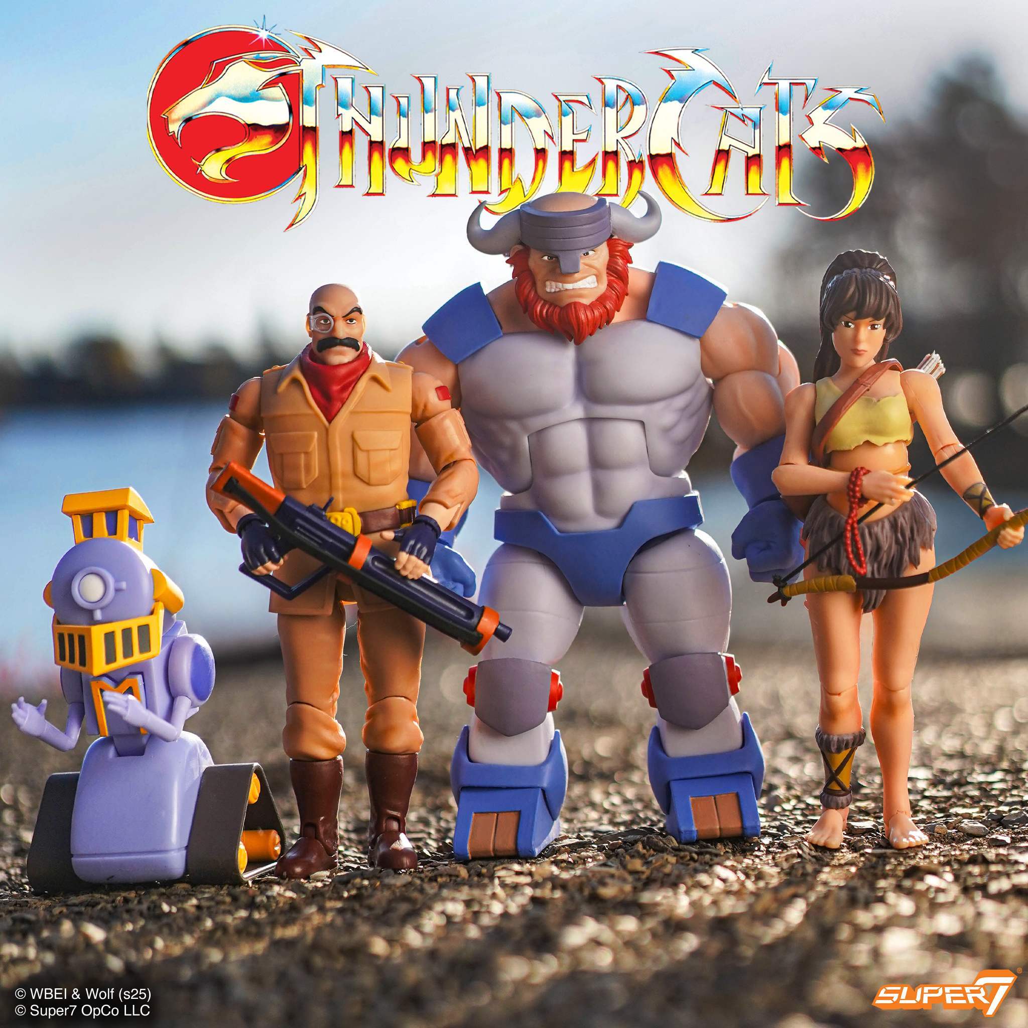 Super7 ThunderCats Ultimates Wave 12 set 3 figurine Cruncher