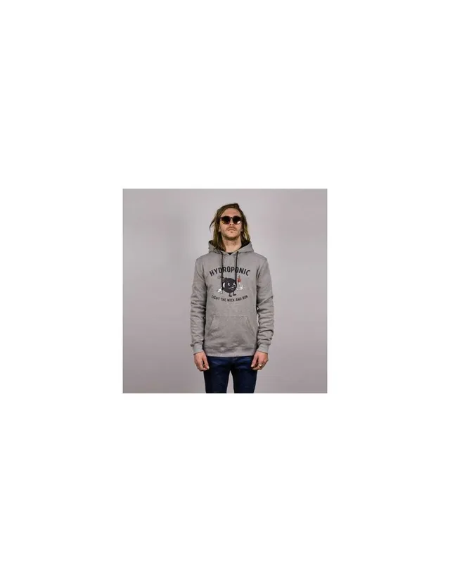 Hydroponic Wick HD hanorac Heather Grey