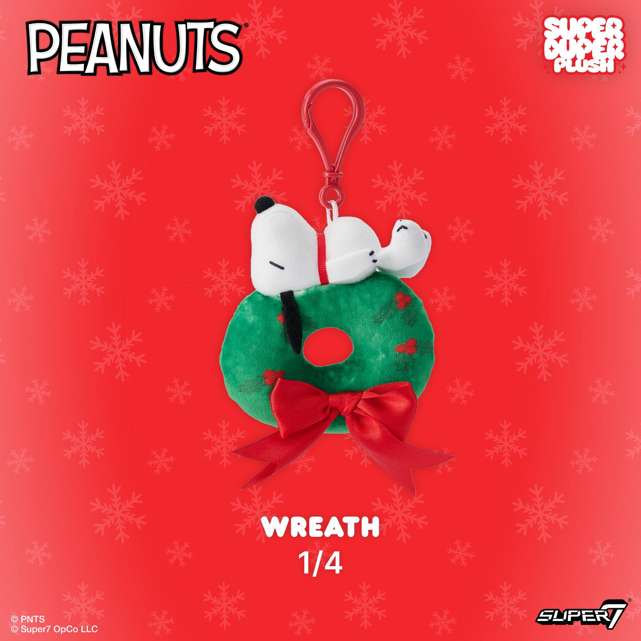 Super7 Peanuts Super Duper Plush breloc plus set 12