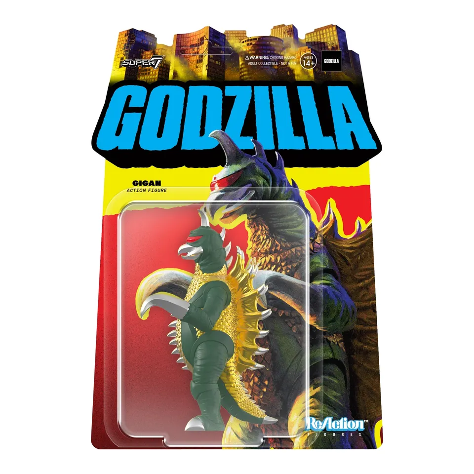 Super7 Toho ReAction Wave 2 Gigan figurina 9,5 cm