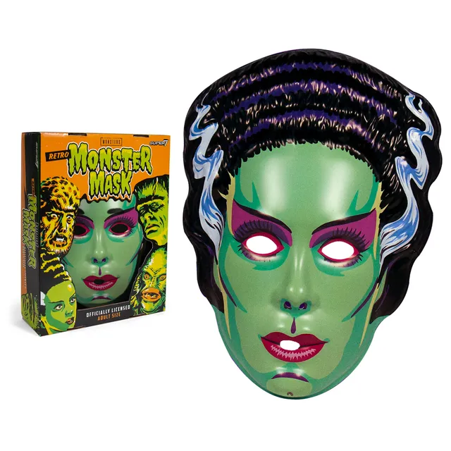 Super7 Universal Monsters Bride of Frankenstein masca verde