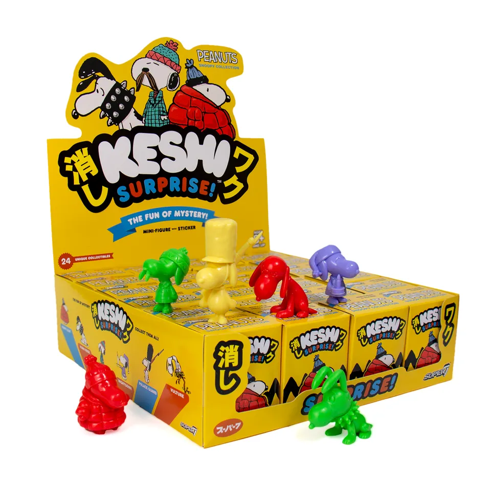 Super7 Peanuts Snoopy Keshi cutie oarba set 24
