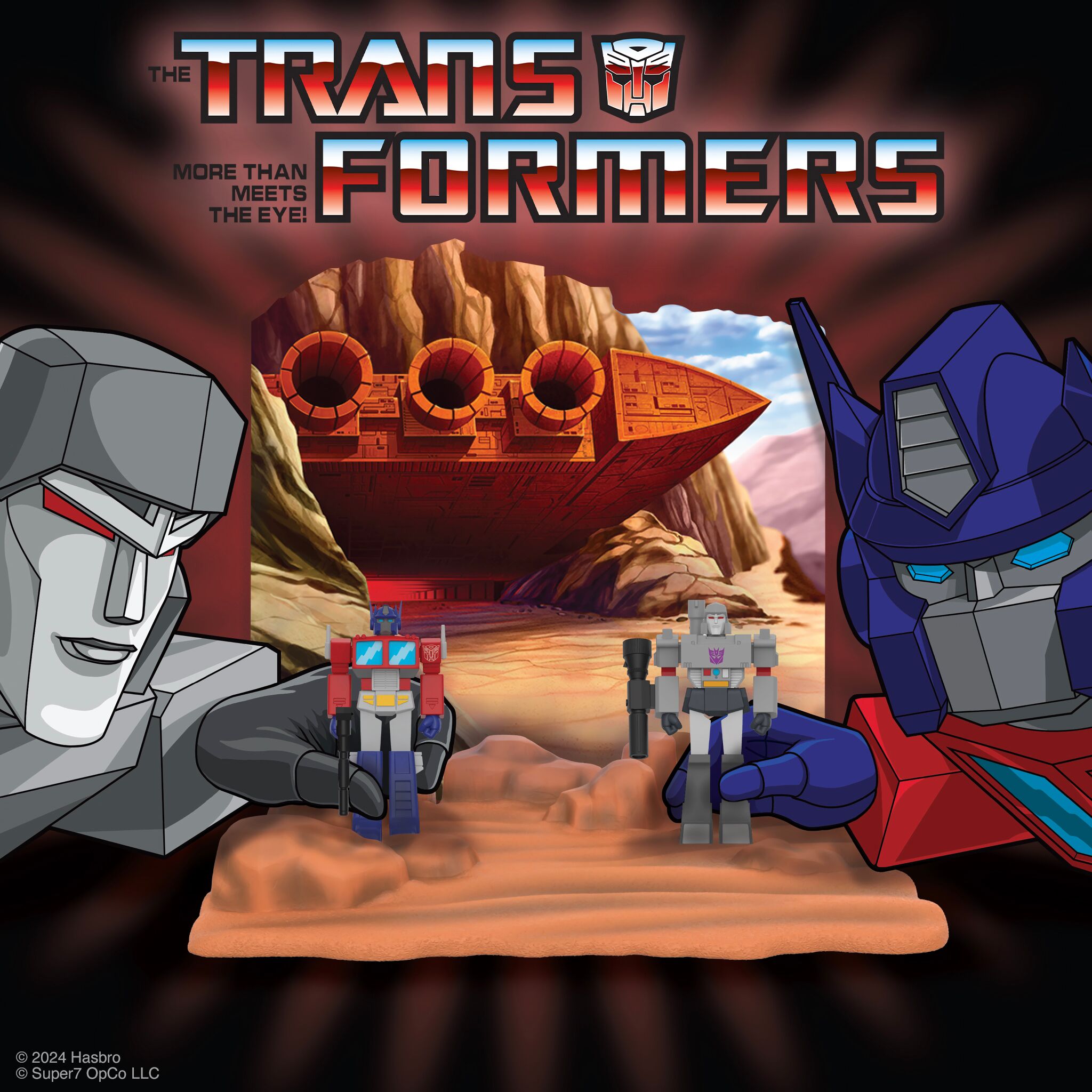 Super7 Transformers ReAction Arca set joacă metalic