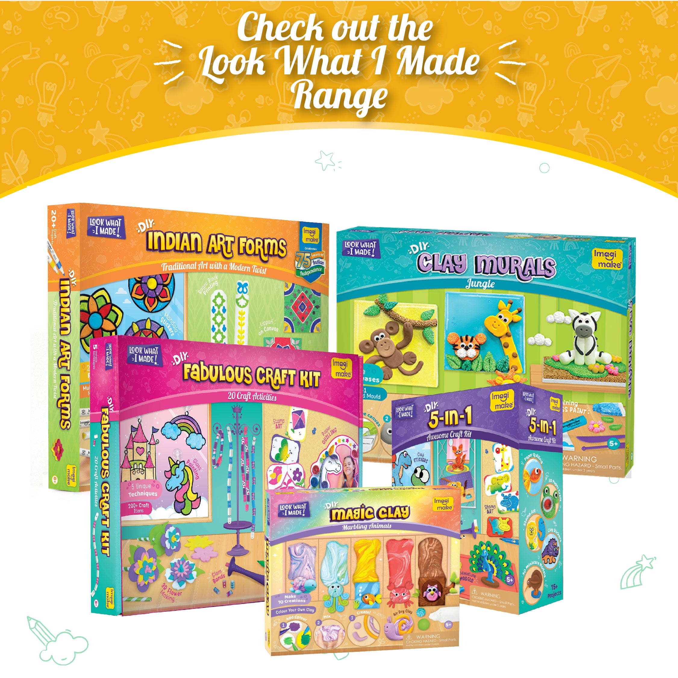 Imagimake Window Art kit pictură sticlă junglă