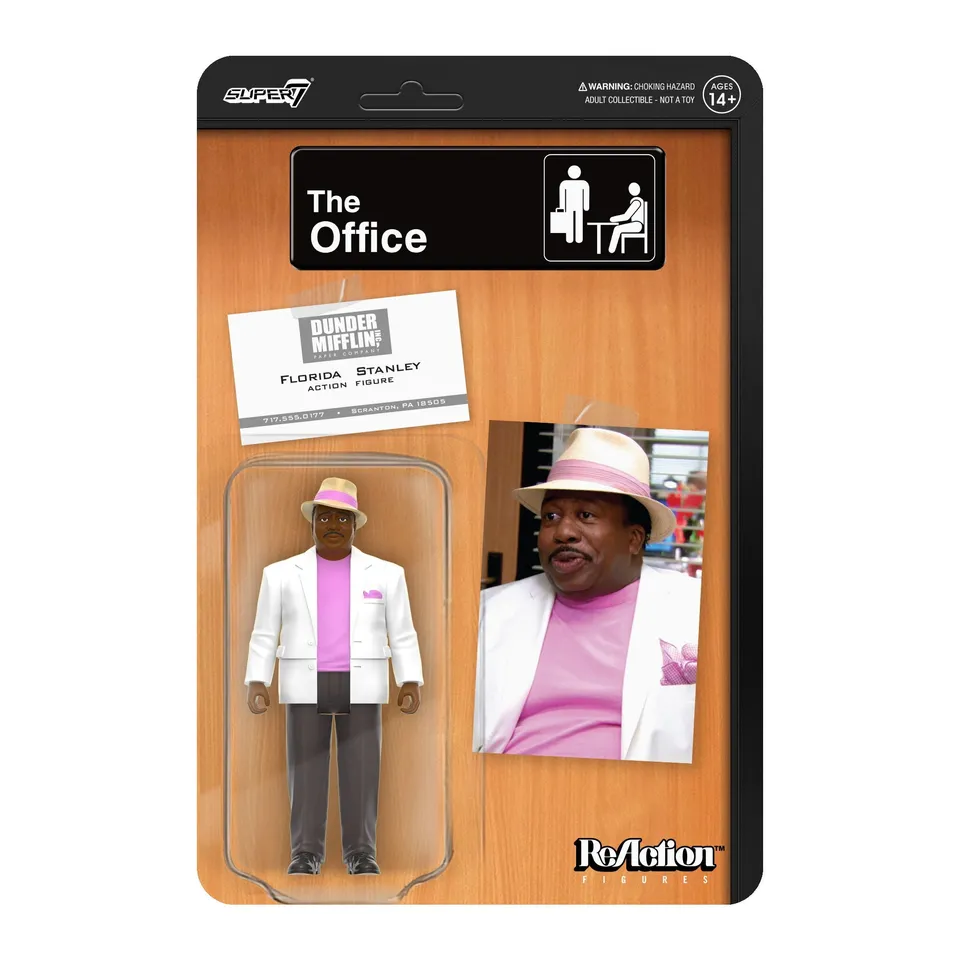 Super7 ReAction Stanley Hudson Florida Wave 2 figurină Office