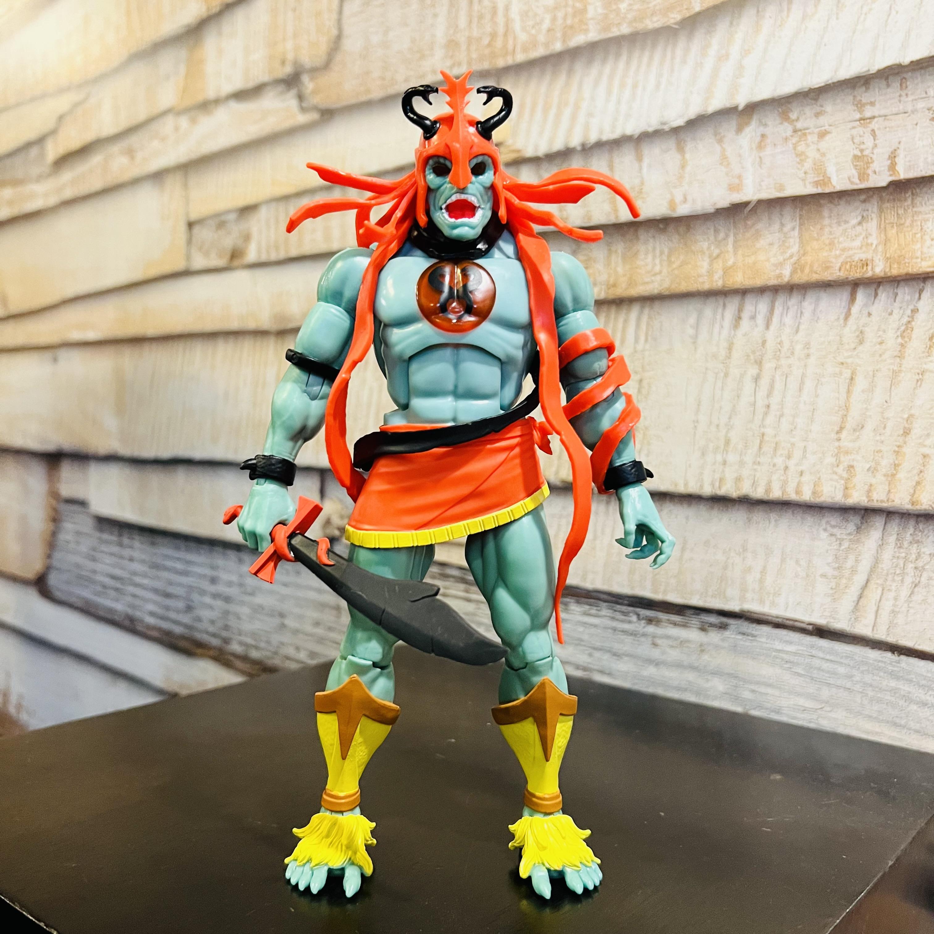 Super7 ThunderCats ULTIMATES Mumm-Ra figurina LED Toy Color