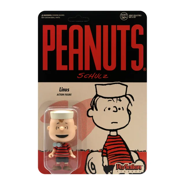 Super7 Peanuts ReAction Camp Linus figurină 9,5 cm