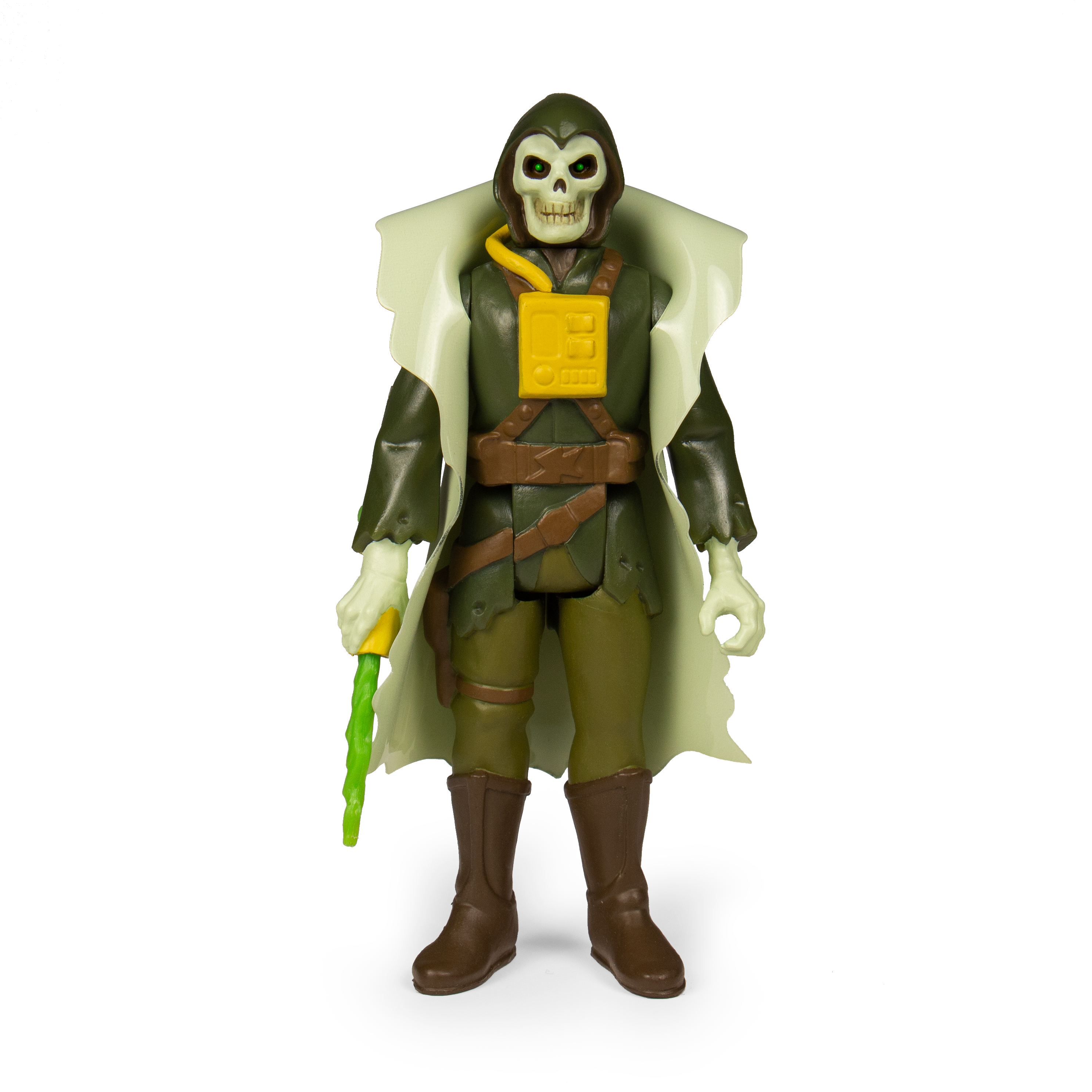 Super7 ReAction Phantom Starkiller Lich Green figurina