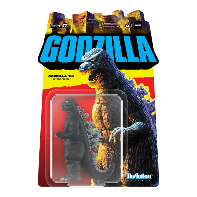 Super7 Toho ReAction Godzilla '84 figurina 4 degete