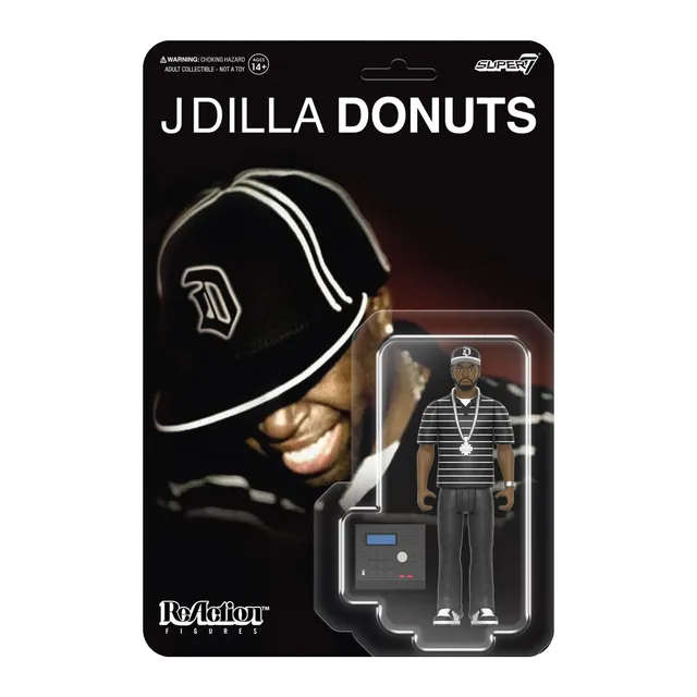 Super7 ReAction J Dilla Donuts Smile figurină