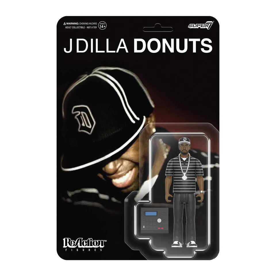 Super7 ReAction J Dilla Donuts Smile figurină