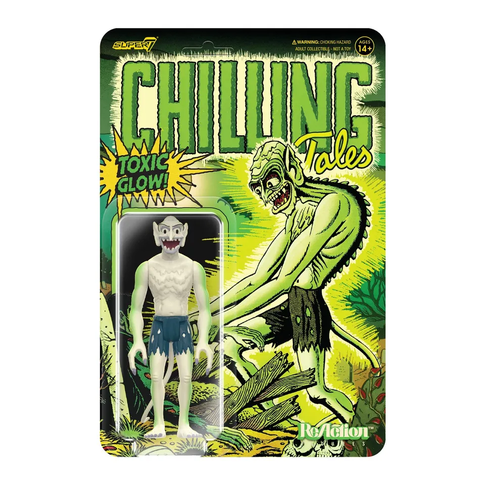 Super7 Pre-Code Horror Graveyard Ghoul figurină fosforescentă