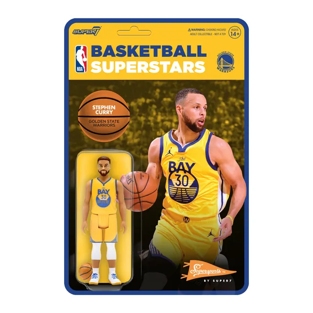 Super7 NBA Supersports Steph Curry figurină galben Statement