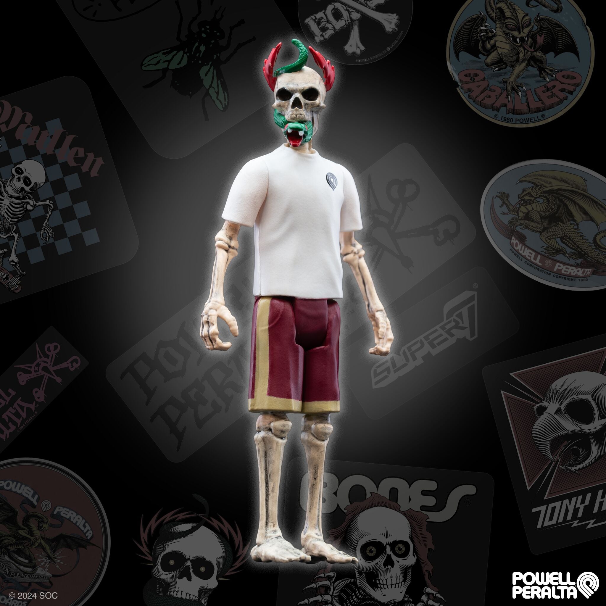 Super7 Powell-Peralta Wave 5 set 4 figurine skate