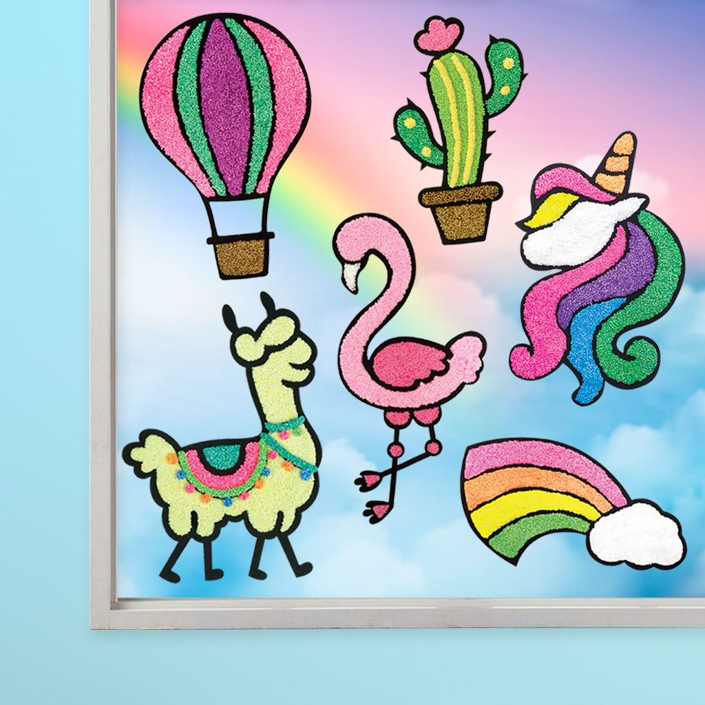Imagimake Clay Stickers Wonderland set creativ 6 stickere