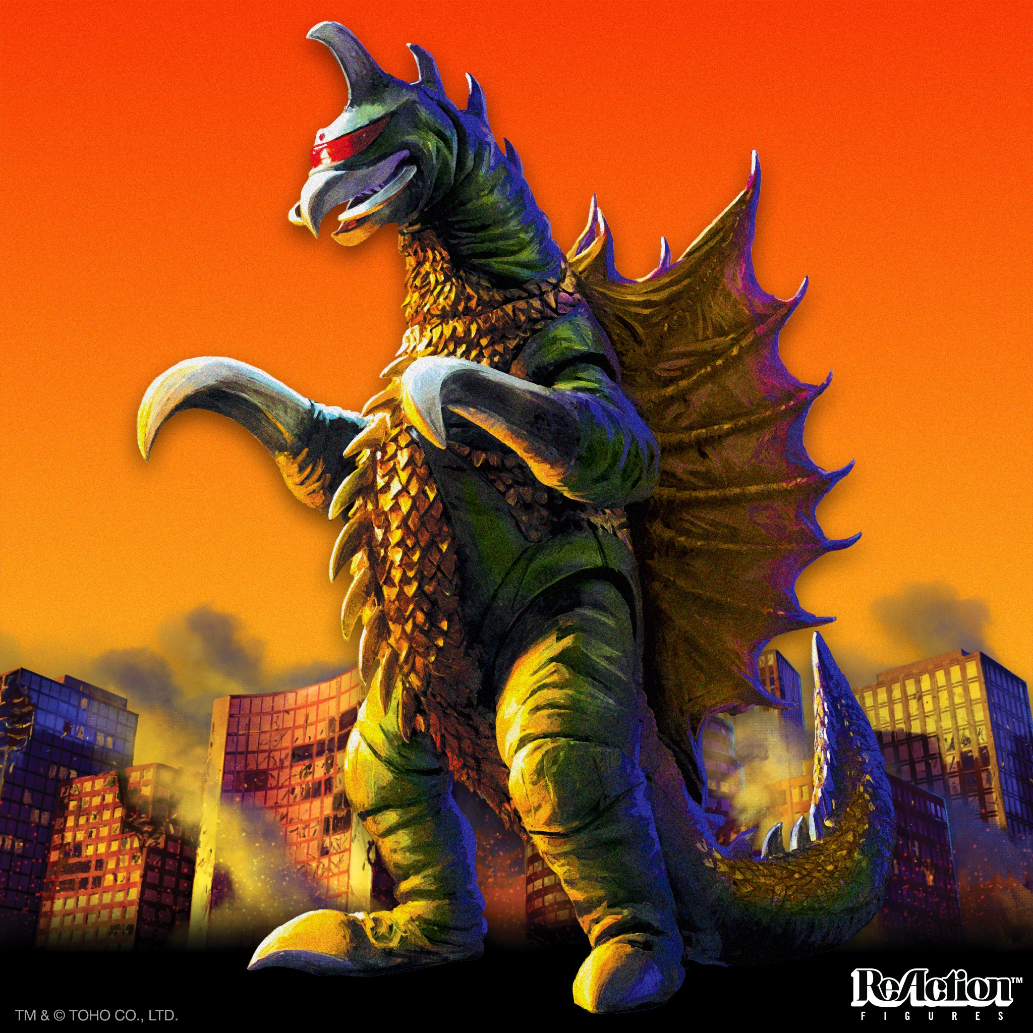 Super7 Toho ReAction Wave 2 Gigan figurina 9,5 cm