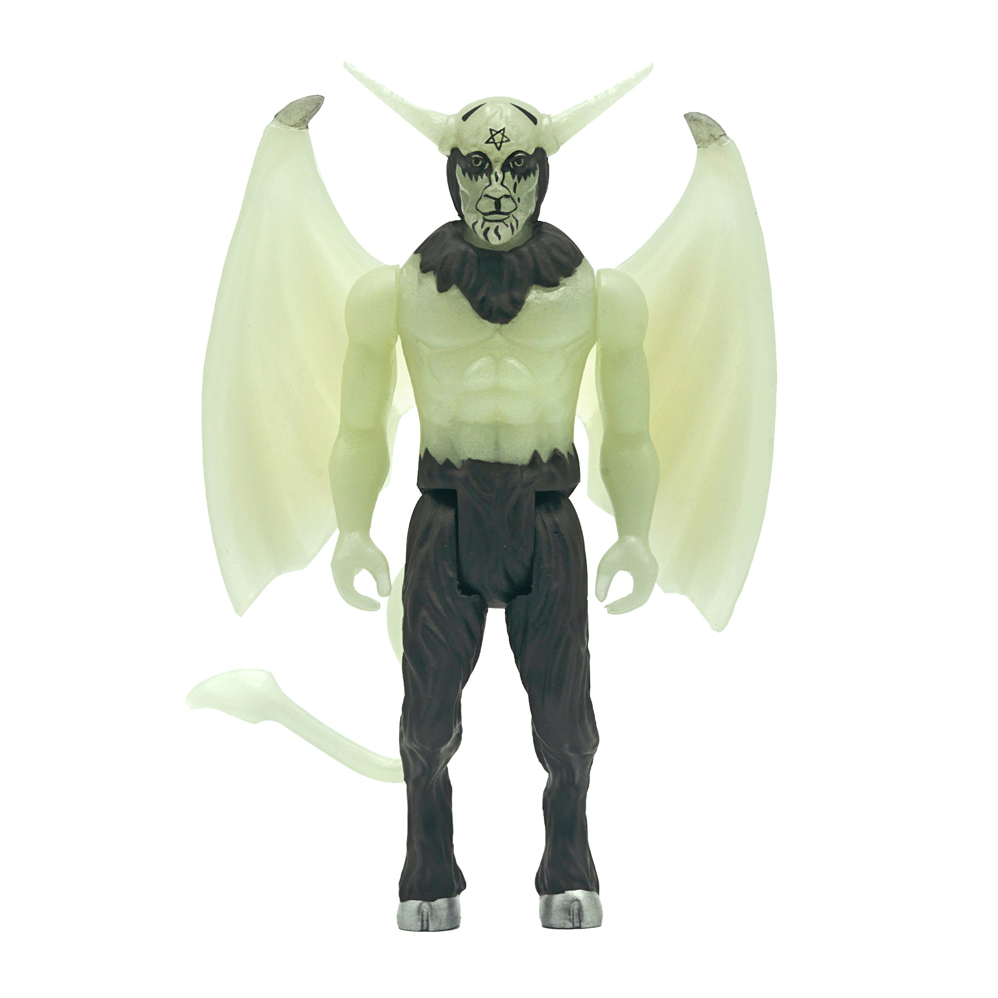Super7 Venom Black Metal ReAction figurina fosforescenta