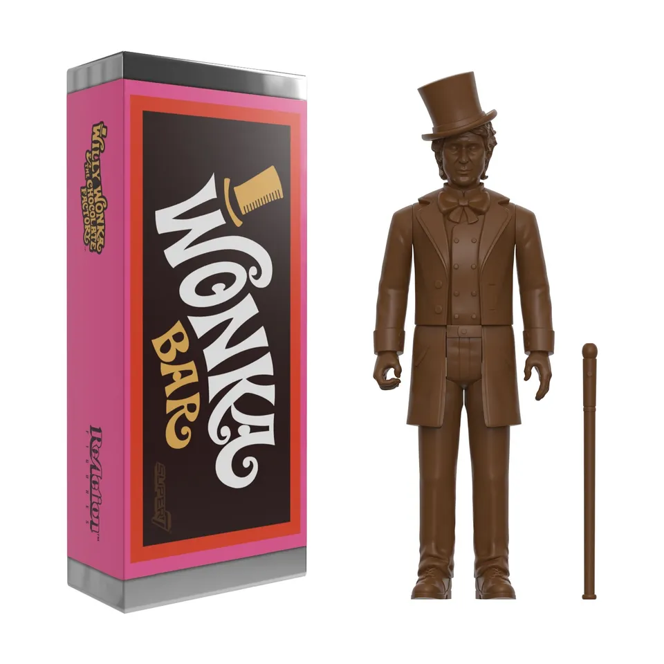 Super7 Willy Wonka ReAction Wonka Bar figurina 9,5cm surpriza