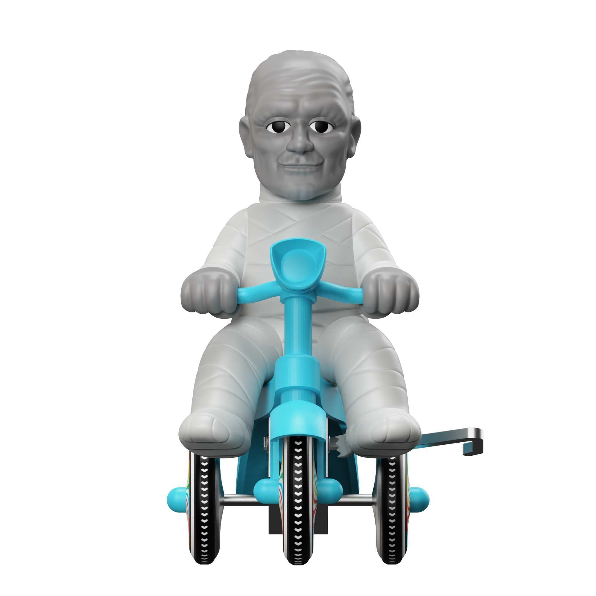 Super7 Universal Monsters Super Cycles tricicleta Mummy albastru