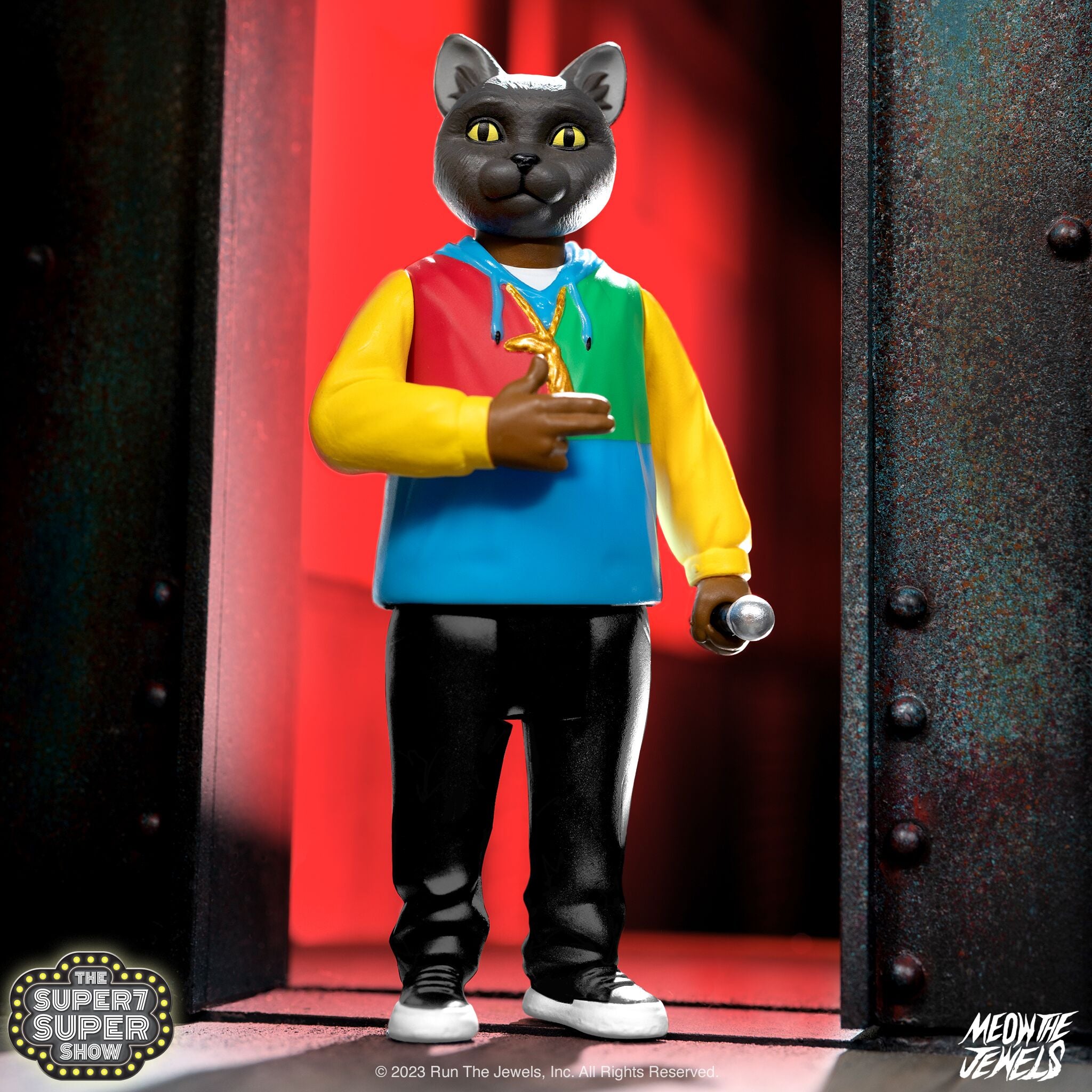 Super7 ReAction Meow The Jewels set 2 figurine Killer Mike El-P