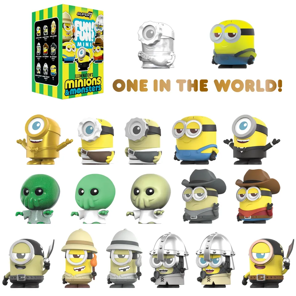 Super7 Fun Fun Mini Minions figurina blind box 6 cm
