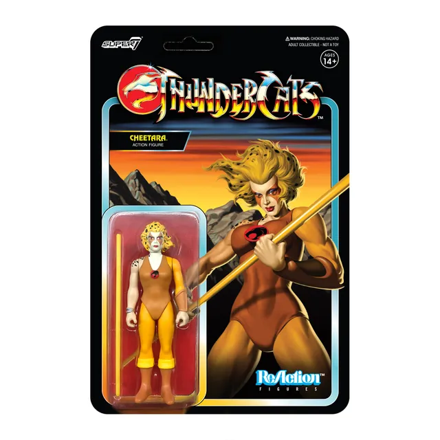 Super7 ThunderCats Cheetara figurina articulata